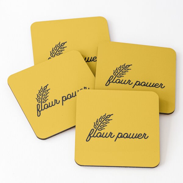 Item preview, Flour Power (Black) | designed and sold by PixelsandPulp.