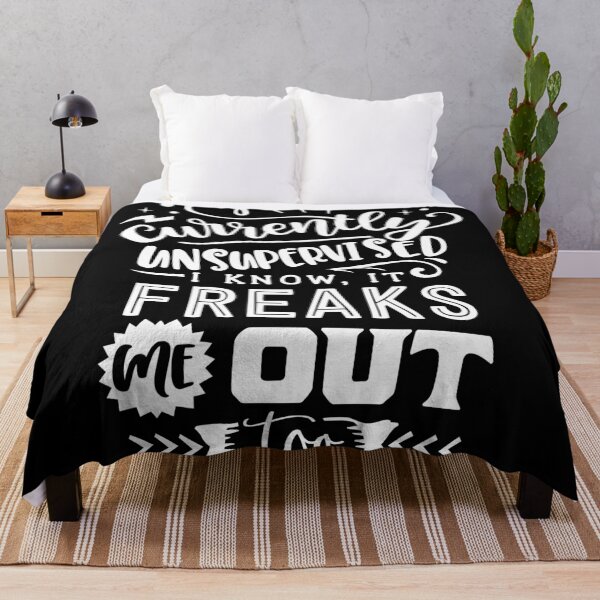 Item preview, Currently unsupervised i know it freaks me out too designed and sold by pnkpopcorn.