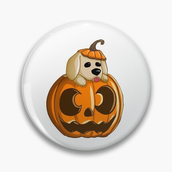 Item preview, Halloween Pumpkin Dog designed and sold by Fantasyhaze.