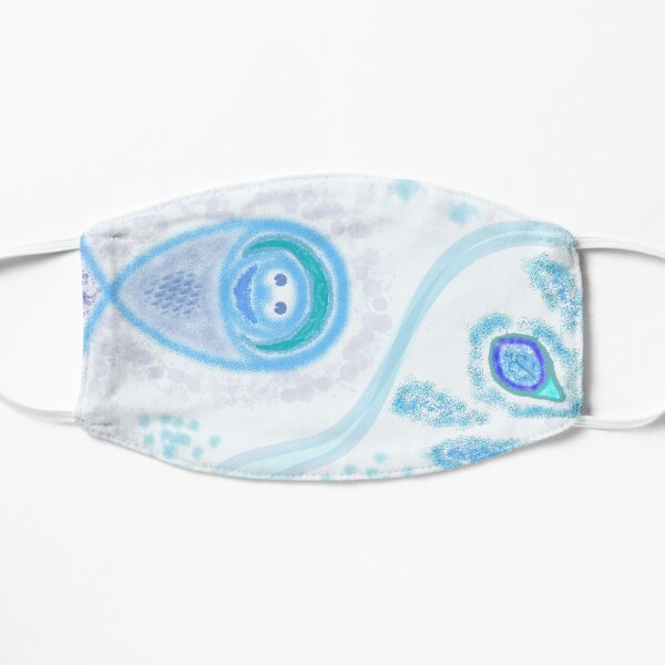 M.I. #2 |☽| Aquatic Splatter Splash Flat Mask