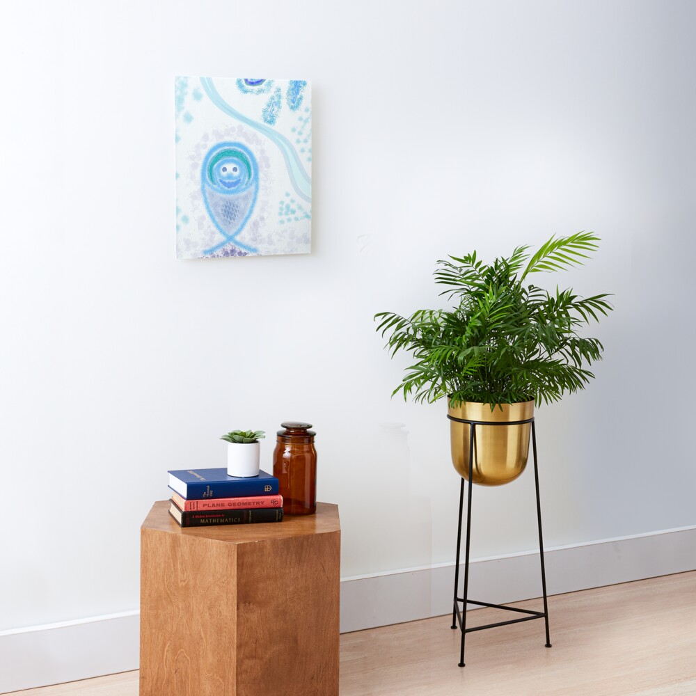 M.I. #2 |☽| Aquatic Splatter Splash Mounted Print