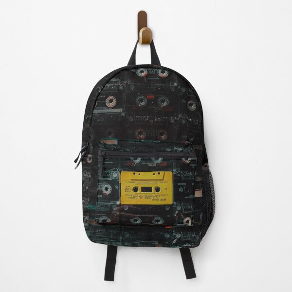 Item preview, Black and Yellow Cassette Tape Art designed and sold by Merch Extreme.
