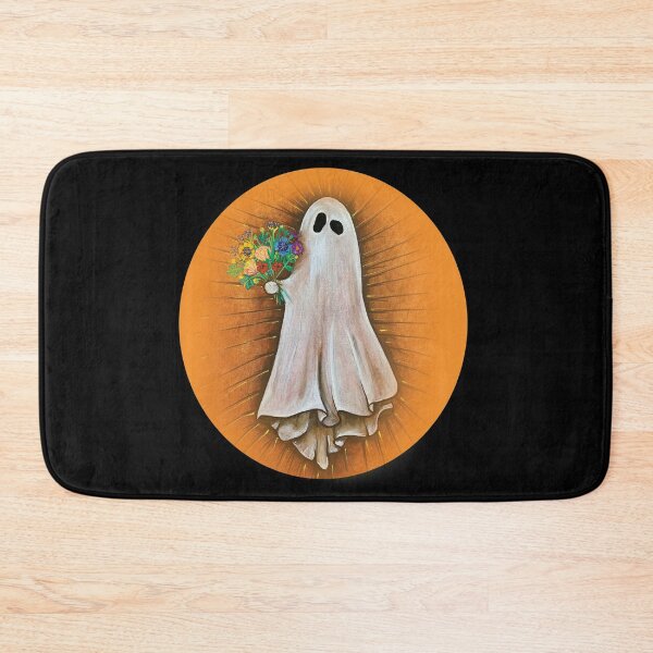 Item preview, Ghost with flowers designed and sold by HiFeliciaDesign.