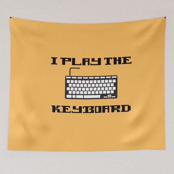 Item preview, I play the Keyboard| Coding/Coder software engineer developer programmer geek STEM designed and sold by brinikki.