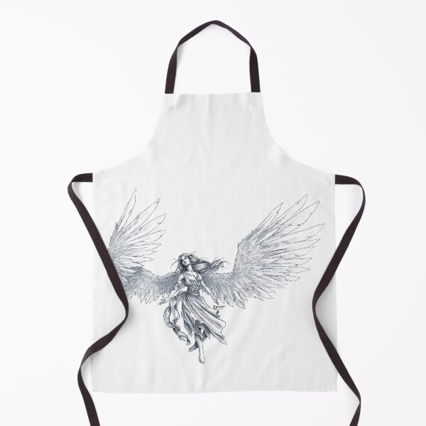 Item preview, Angel on white designed and sold by Brina Williamson.
