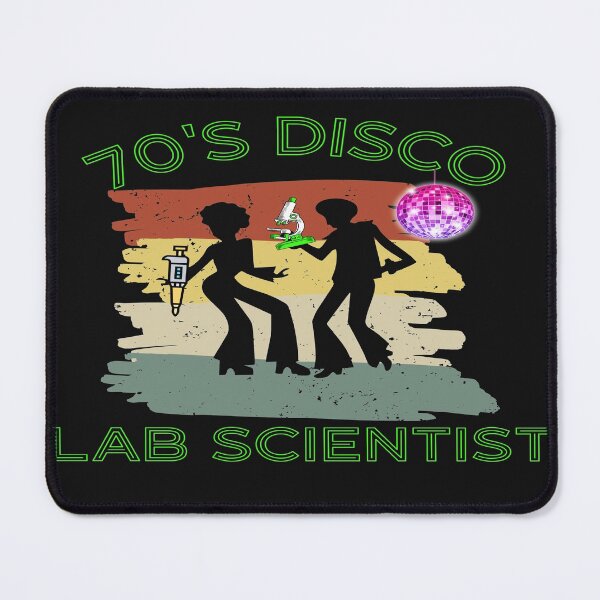 Item preview, 70s DISCO LAB SCIENTIST FUNNY MEDICAL LABORATORY SCIENTIST LAB TECH SCIENTIST MICROBIOLOGY designed and sold by Hippiesole.
