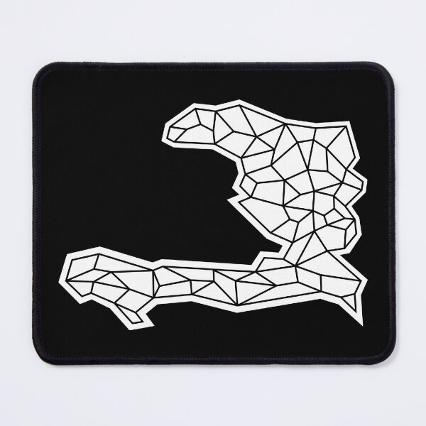 Item preview, Haiti Geometric Map designed and sold by makeitadmirable.