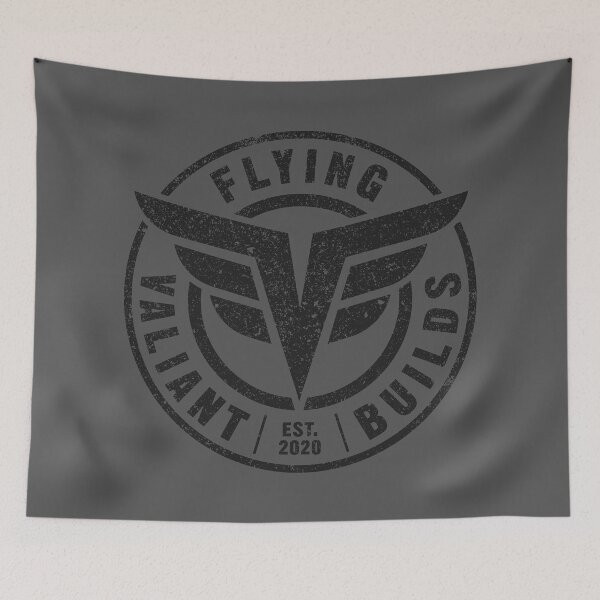 Item preview, Flying Valiant Builds (Gray Grunge on Asphalt) designed and sold by Justin Ellis.