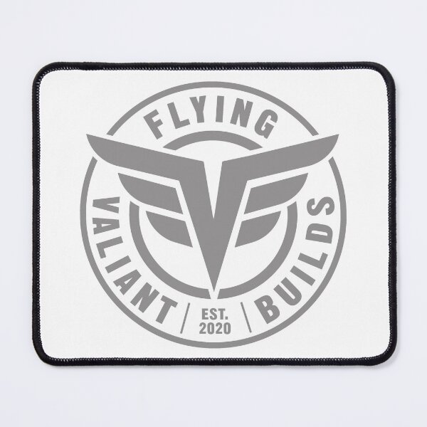 Item preview, Flying Valiant Builds (Gray on White) designed and sold by Justin Ellis.