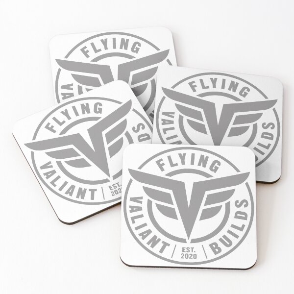 Item preview, Flying Valiant Builds (Gray on White) designed and sold by Justin Ellis.
