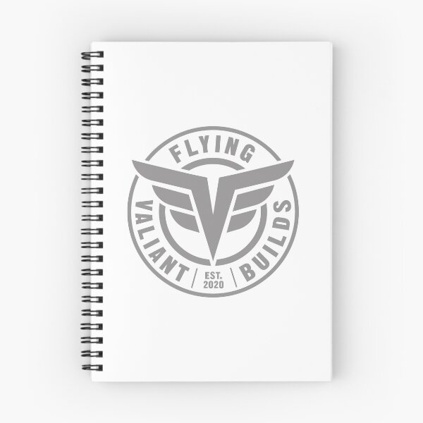 Item preview, Flying Valiant Builds (Gray on White) designed and sold by Justin Ellis.
