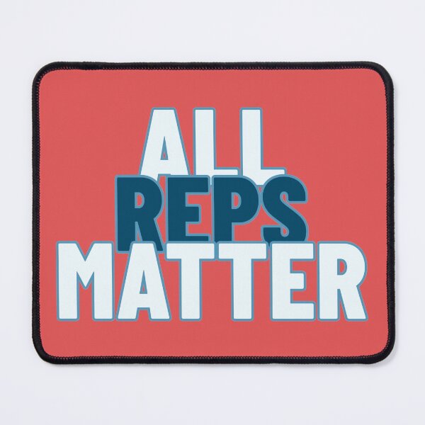 Item preview, ALL REPS MATTER designed and sold by RiseandGrind24.