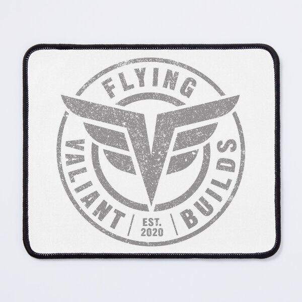 Item preview, Flying Valiant Builds (Gray Grunge on White) designed and sold by Justin Ellis.