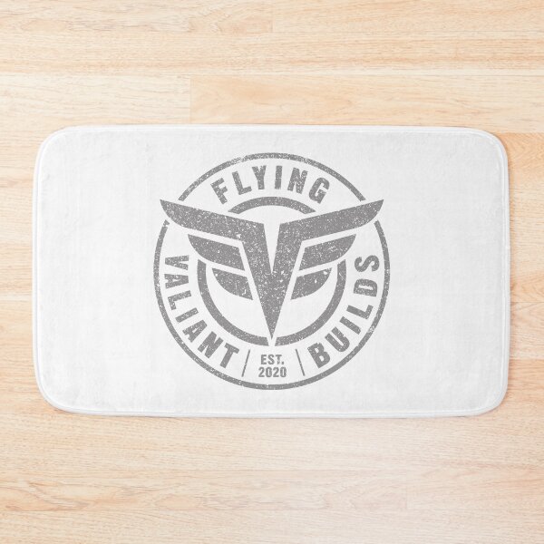 Item preview, Flying Valiant Builds (Gray Grunge on White) designed and sold by Justin Ellis.