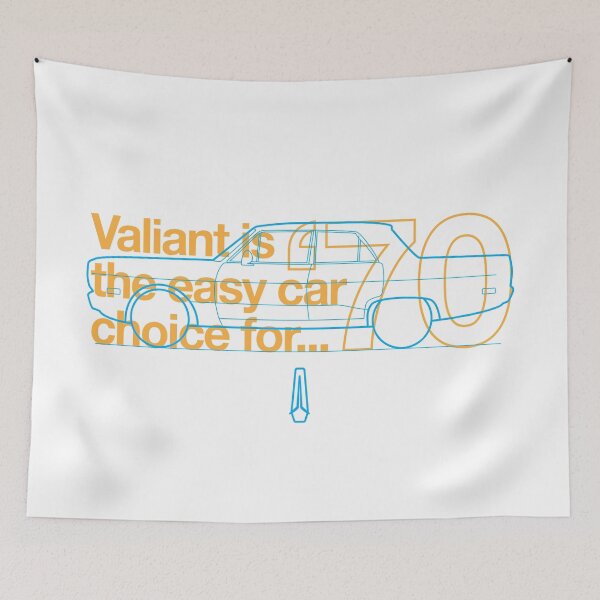 Item preview, 1970 Valiant (4 Door) - The Easy Car Choice designed and sold by Justin Ellis.