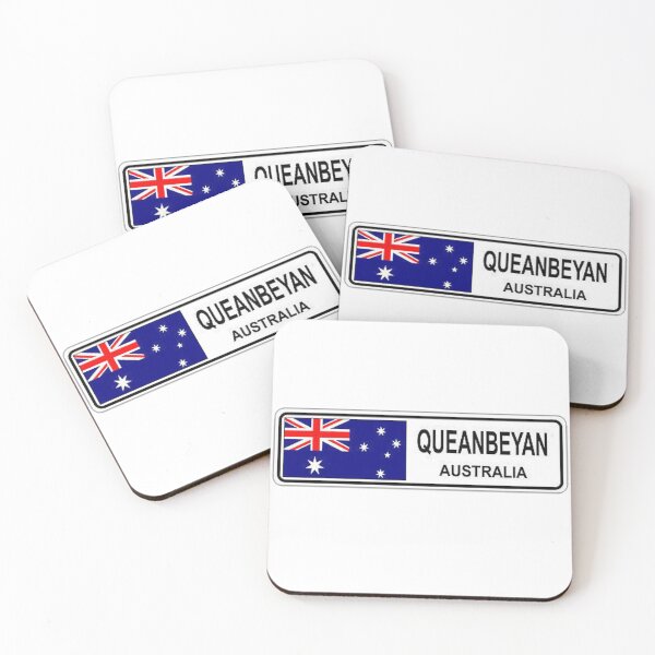 Item preview, Queanbeyan Australia Rectangular Bordered Design designed and sold by AR Studios.