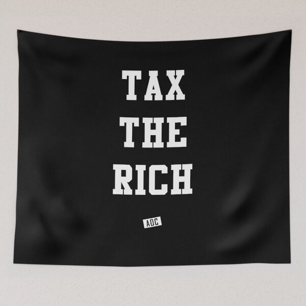 Item preview, Tax The Rich Black designed and sold by DOKU_TEAM SHIRT.