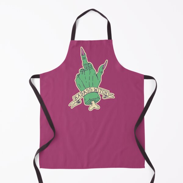 Item preview, Badass Witch // Funny Witch Middle Finger designed and sold by SLAG-Creative.