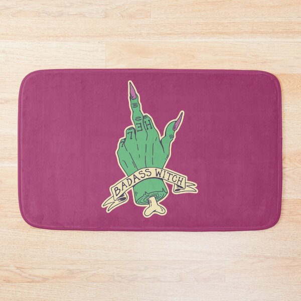 Item preview, Badass Witch // Funny Witch Middle Finger designed and sold by SLAG-Creative.