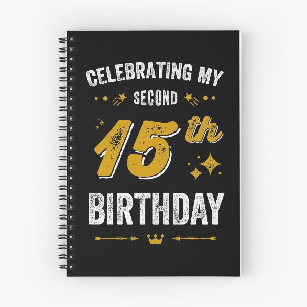 Item preview, 30th birthday celebrating my second 15th birthday designed and sold by Uppercase Tees.