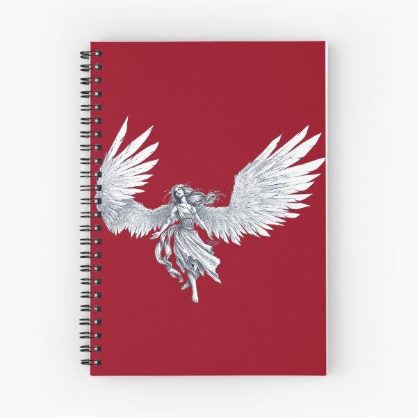 Item preview, Angel on red designed and sold by Brina Williamson.