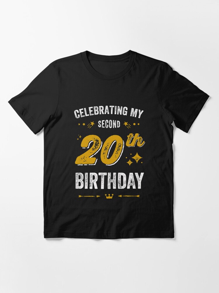 20th birthday shirt designs