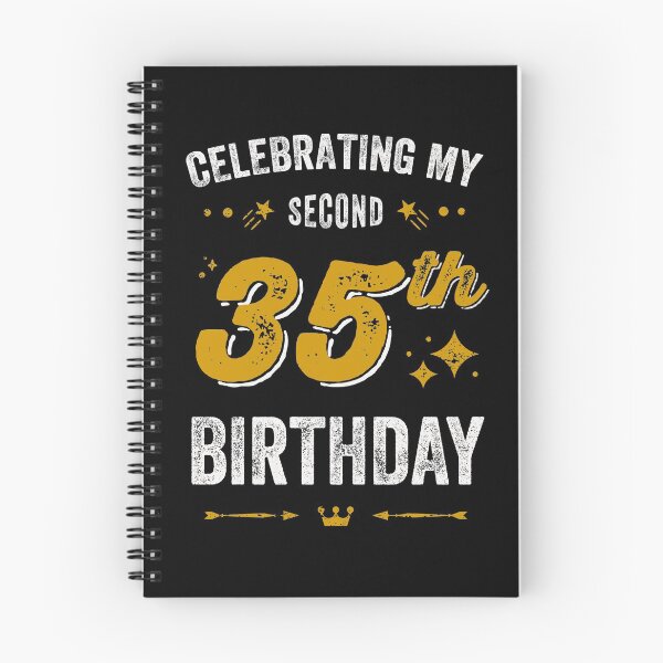 Item preview, 70th birthday, celebrating my third 35th birthday designed and sold by Uppercase Tees.