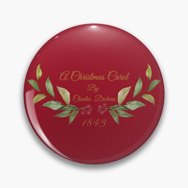 Item preview, A Christmas Carol By Charles Dickens 1843: Inspired Book Cover  designed and sold by BohemianFiction.