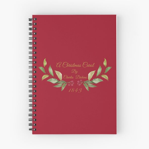 Item preview, A Christmas Carol By Charles Dickens 1843: Inspired Book Cover  designed and sold by BohemianFiction.