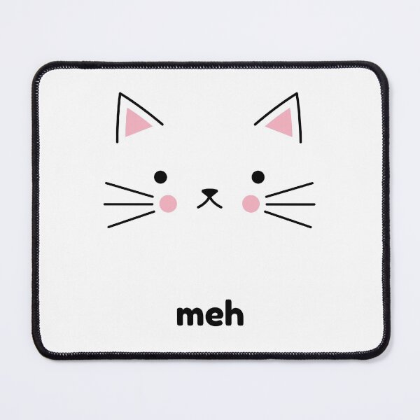 Item preview, Classic FUNNY meh cat lover designed and sold by TheWildFlix.