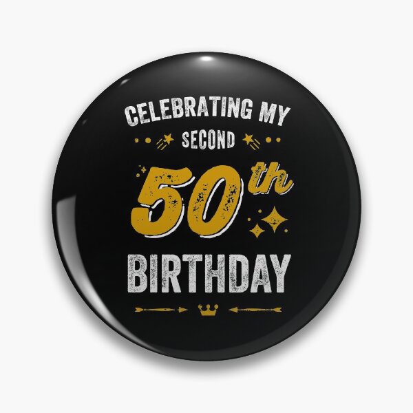 Item preview, 100th birthday, celebrating my second 50th birthday designed and sold by Uppercase Tees.