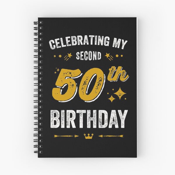 Item preview, 100th birthday, celebrating my second 50th birthday designed and sold by Uppercase Tees.