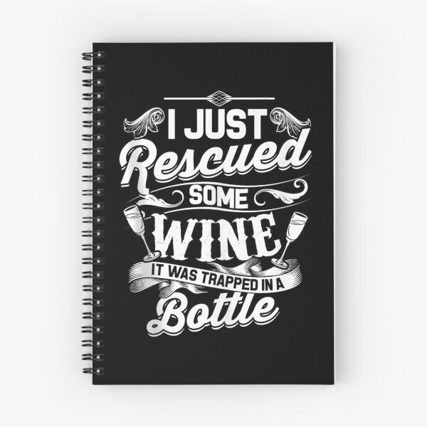 Item preview, I Just Rescued Some Wine Funny Quote Wine Lover Humor Tank Top designed and sold by AdonisShop.