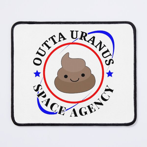 Item preview, Outta Uranus Space Agency Logo designed and sold by Almdrs.