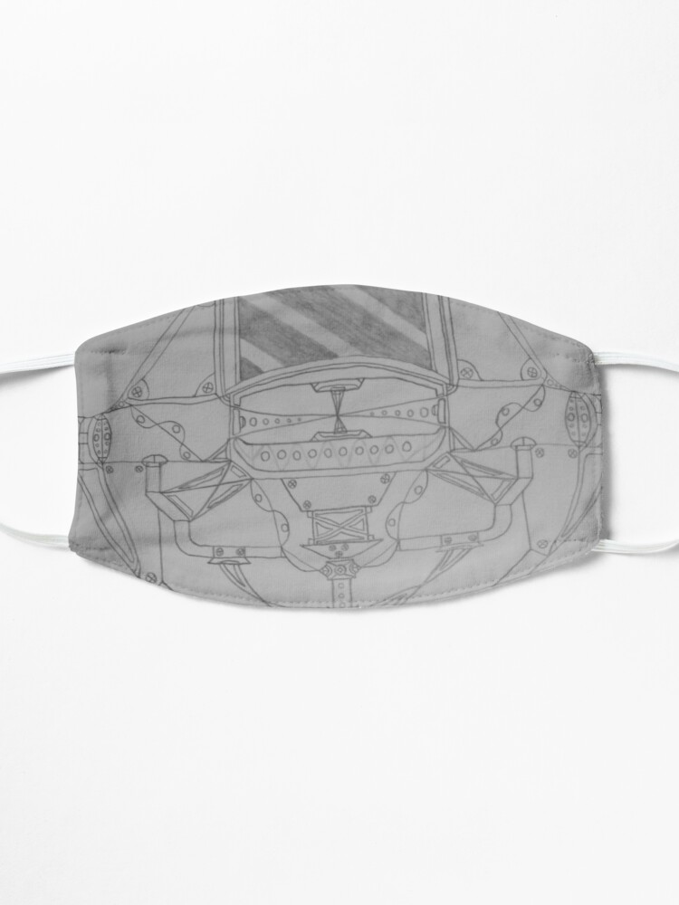 Alternate view of M.I. #6 |☽| General Space Mech Mask
