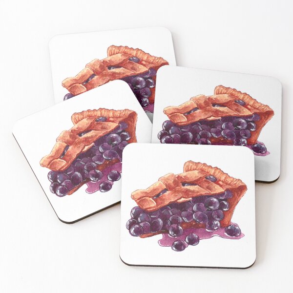 Item preview, Easy as Pie - Blueberry designed and sold by thegreylag.