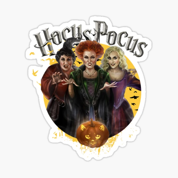 Adesivo In Vinile Hocus Pocus Witches Halloween: Stagione - Foto 4