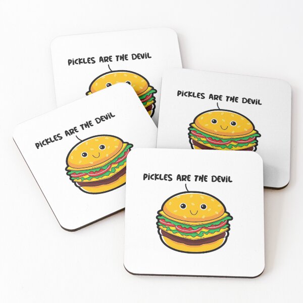 Item preview, Cute Burger, Pickles Are The Devil designed and sold by Sod0ku.