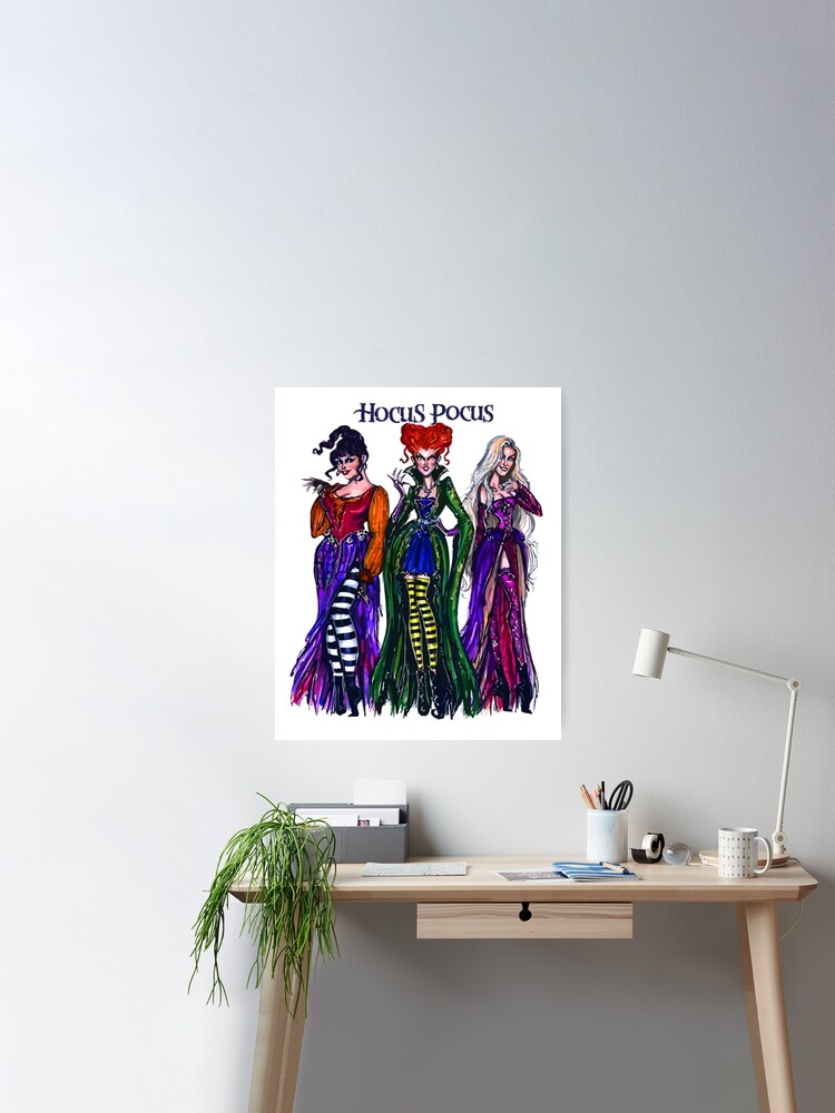 hocus pocus fanart Poster for Sale by riptidemeet