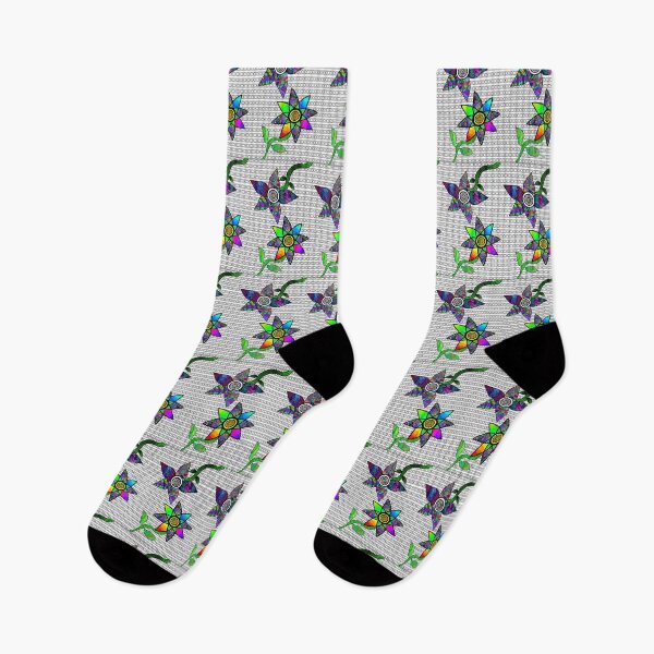 Item preview, Colorful Abstract Floral Design  designed and sold by aliciacounter.