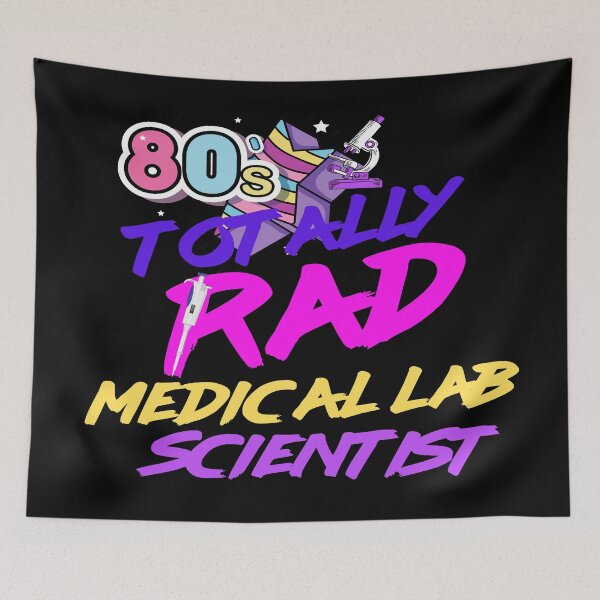 Item preview, 80s TOTALLY RAD MEDICAL LAB SCIENTIST FUNNY LAB TECH LAZY COSTUME designed and sold by Hippiesole.