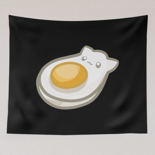 Item preview, Boiled Egg Kitty   designed and sold by JamieWeinhauer.
