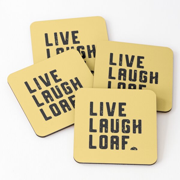 Item preview, Live Laugh Love (Black) | designed and sold by PixelsandPulp.
