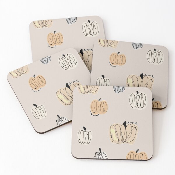 Item preview, watercolor pumpkin line design designed and sold by buzzcutart.