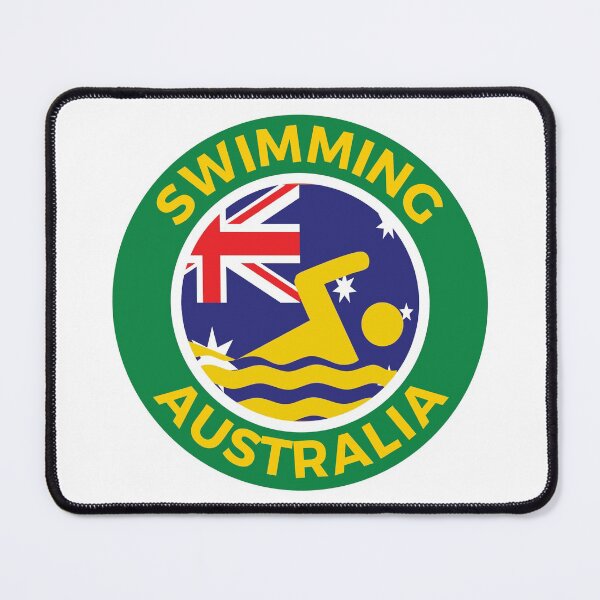 Item preview, Swimming Australia designed and sold by Rhu Creations.