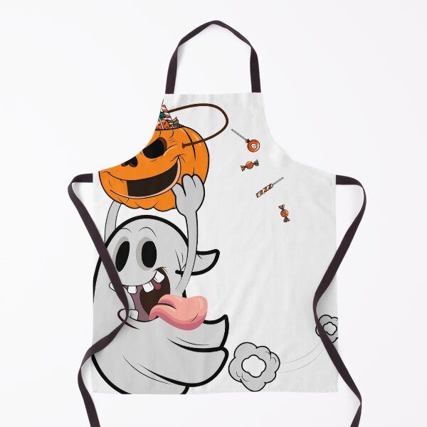 Item preview, Funny Ghost With Pumpkin Full With Candy. Halloween designed and sold by Semansa.