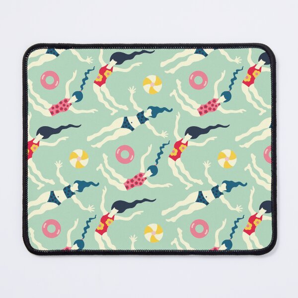 Item preview, FLOATING WORLD SWIMMING LADIES IN POOL - UnBlink Studio by Jackie Tahara designed and sold by Jackie Tahara of UnBlink Studio.
