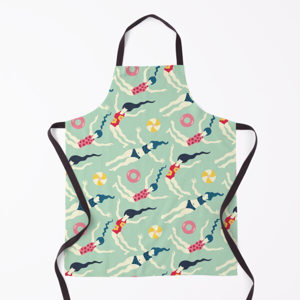 Item preview, FLOATING WORLD SWIMMING LADIES IN POOL - UnBlink Studio by Jackie Tahara designed and sold by Jackie Tahara of UnBlink Studio.