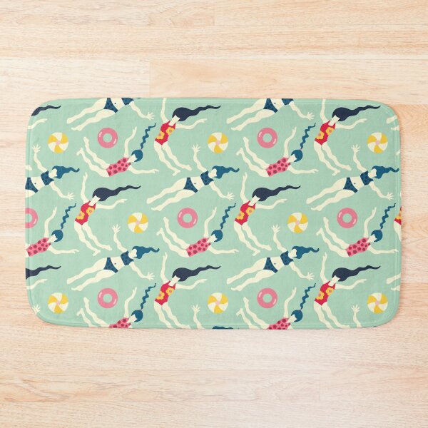 Item preview, FLOATING WORLD SWIMMING LADIES IN POOL - UnBlink Studio by Jackie Tahara designed and sold by Jackie Tahara of UnBlink Studio.