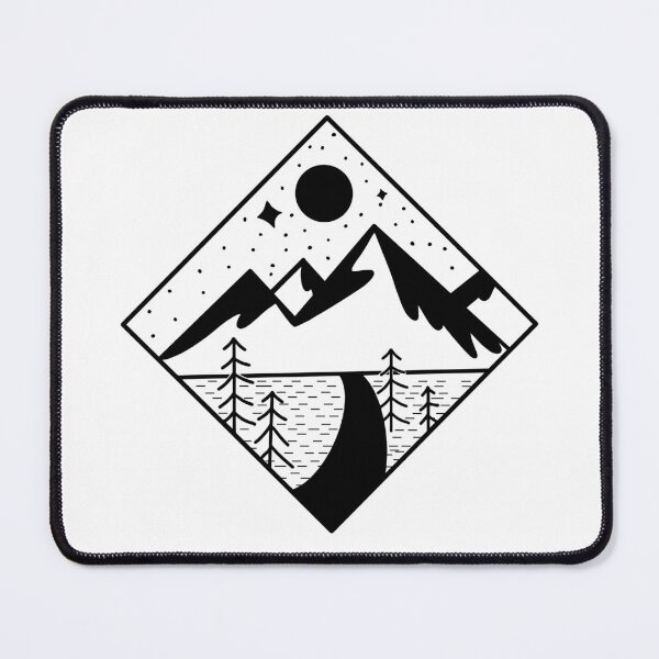 Item preview, Minimalist Mountain Design designed and sold by RoGraphix.